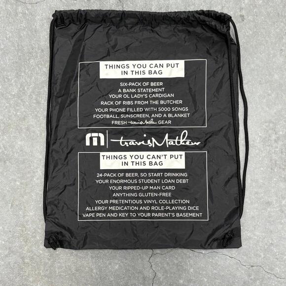 Travis Mathew Drawstring Backpack - Picture 2 of 2